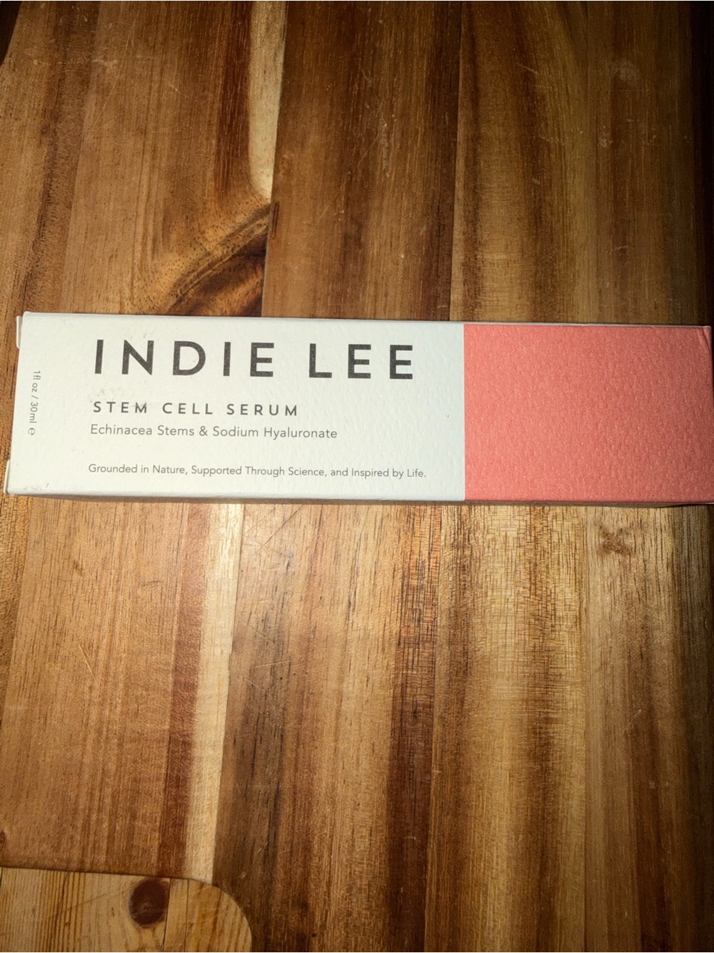 Indie Lee Stem Cell Serum – Hydrating Anti-Aging Serum (White & Pink)